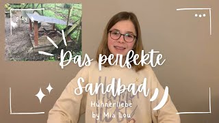 Das perfekte Sandbad für Hühner 🐓 [upl. by Anitan]