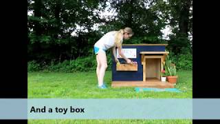 How to Build a Modern DIY Dog House [upl. by Eiger]