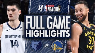 Memphis Grizzlies vs Golden State Warriors  Full Game Highlights  November 15 2024 NBA Cup [upl. by Tiemroth600]