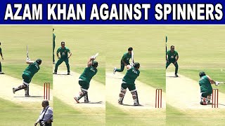 Azam Khan Against Spinners [upl. by Alic]