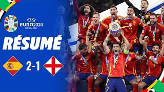 Espagne vs Angleterre  21  Résumé  Coupe dEurope 2024  espagne angleterre [upl. by Arrad]