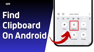 How To Find Clipboard On Android 2024 [upl. by Kernan]