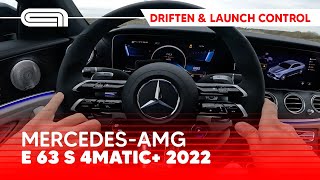 POV driften met de MercedesAMG E63S 4Matic [upl. by Aseram438]