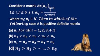 Cauchy matrix problem [upl. by Adnav]