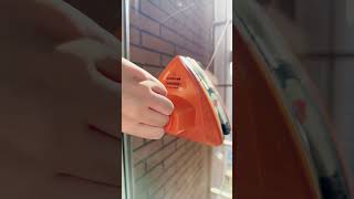 Building glass cleaning is so easy Doublesided glass cleaning tool [upl. by Nerte]