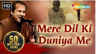 Mere Dil Ki Duniya Me by Rahat Fateh Ali Khan With Lyrics  Hindi Sad Songs [upl. by Sievert]