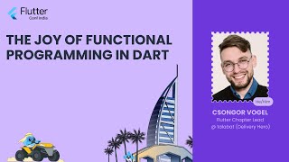 The joy of Functional Programming in Dart  Csongor Vogel [upl. by Benjamen]