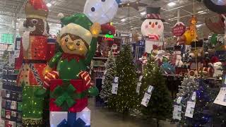 Lowe’s Christmas Decor 2024 Inflatables Trees Decorations Animatronics and More GIANT BUMBLE [upl. by Anselma795]