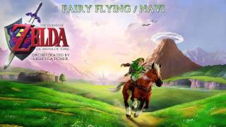 Zelda Ocarina of Time Music  Fairy Flying  Navi  Orchestrated by Lightcatcher [upl. by Babby143]