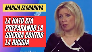 🇷🇺🇺🇦🇺🇸🇬🇧🇪🇺La NATO in Ucraina La visione di Marija Zacharova [upl. by Marigolda]