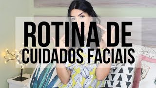 Rotina da Manhã  Cuidados Faciais [upl. by Ayotan121]