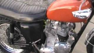 1967 Triumph TR6C Scrambler [upl. by Follmer743]