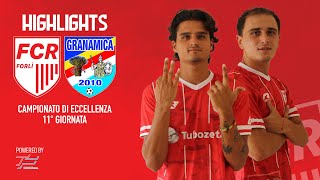 FCR Forlì 40 Granamica  Highlights Campionato di Eccellenza 202425 [upl. by Nerrawed354]