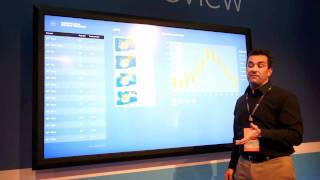 Windows 8 on 82inch display Mike Angiulo demo [upl. by Cotterell]