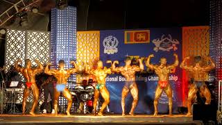 MrSri Lanka bodybuilding contest 70 Kg 20212022 [upl. by Ludlow]