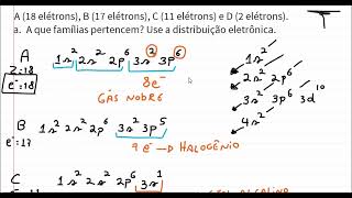 FUVEST Distribuição eletrônica e potencial de ionização [upl. by Sirrah525]