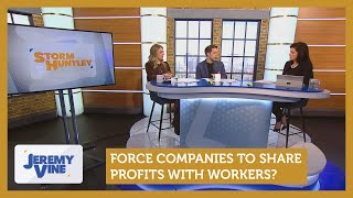 Force companies to share profits with workers Feat Dehenna Davison amp Owen Jones  Storm Huntley [upl. by Maurie]