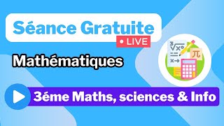 Séance Live  Maths  3éme [upl. by Neile]