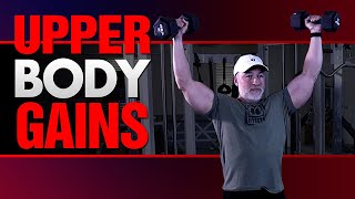 15 Minute UPPER BODY Workout For Men Over 50  Dumbbells Only  Circuit Training [upl. by Hoes339]