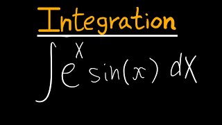 Integral of ex sinx dx Calculus 2 [upl. by Yvette335]