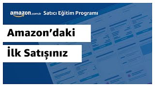 Amazondaki İlk Satışınız [upl. by Enirok]