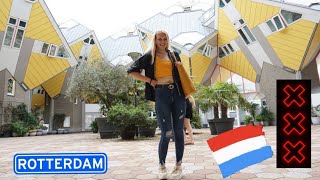 ROTTERDAM Holland 2021 vlog  Kubushäuser und Markthal Rotterdam  IMMER ALLES AUF AM SONNTAG [upl. by Burkhardt60]