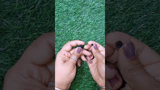 easy earings😍😍😍😍😍 earinghomemade earingdiy viralvideo trending youtubeshorts [upl. by Odericus]