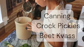 The Art of Preserving Food Fermented Pickles amp Beet Kvass [upl. by Rossner987]