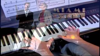 Crocketts Theme  Miami Vice  Piano [upl. by Hana]