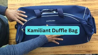 Kamiliant Bag Review  Duffel Bag [upl. by Eahcim967]