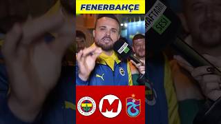 TARAFTAR UMUTLU  fenerbahçe sondakika futbol trabzonspor [upl. by Swift]