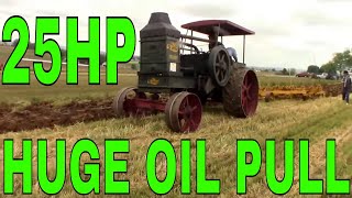 Rumely Oil Pull Tractor Plowing Field Advance Rumely Oil Pull 2545HP ROUGH AND TUMBLE KINZERS PA [upl. by Horton435]