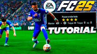 EA FC 25  🔥OS 5 MELHORES DRIBLES DO JOGO  DICAS FC 25 [upl. by Nohpets502]