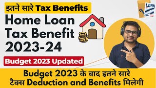 Home Loan Tax Benefit 202324  Tax Benefit on Home Loan  Joint Home Loan Tax Benefit [upl. by Odlopoel]