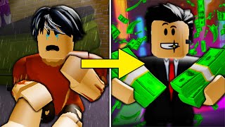 Poor To Rich The End  A Sad Roblox Bloxburg Movie Part 9 [upl. by Euqinom]