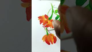 beautiful and easy flower painting [upl. by Quartus]