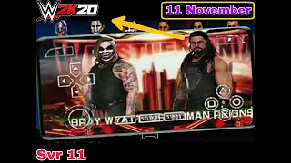 Wwe 2k20 Brand New Ultimate Svr 11 PSP Mod So Download Fast Guys [upl. by Harsho]