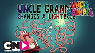 Changing a Lightbulb  Uncle Grandpa  Cartoon Network [upl. by Annaes152]