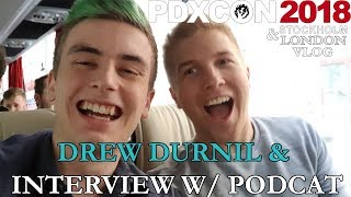 PDXCon 2018 Vlog  Drew Durnil amp HOI4 Interview w Podcat [upl. by Ramhaj]