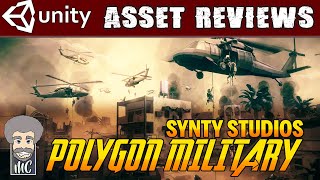 Unity Asset Reviews  Synty Polygon Military Pack [upl. by Helali36]