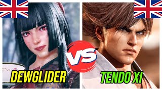 Tekken 8 ▰ Dewglider 14 LILI Vs Tendo XI LARS ▰ RANKED Matches [upl. by Landis994]