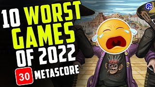 10 Worst Video Games of 2022 By Metacritic Ranked by Metascore [upl. by Kira254]