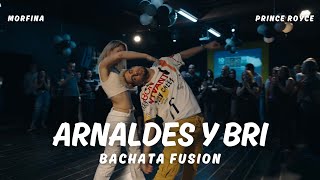 Arnaldes y Bri ◆ AampB Bachata Fusion 2024  Morfina  Prince Royce  Bachata Dance Demo [upl. by Britt]