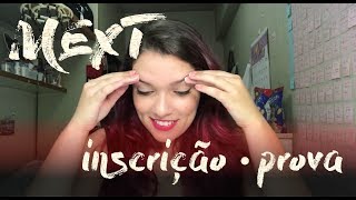 PROCESSO SELETIVO MEXT  INSCRIÇÃO E PROVA parte 1 [upl. by Harden]