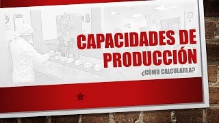 Capacidad de Produccion [upl. by Siuraj]