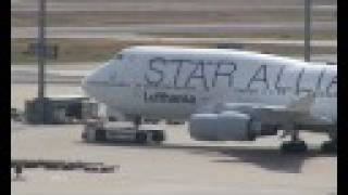 Boeing 747 Jumbo Jet Parade at Frankfurt Airport [upl. by Constantina]