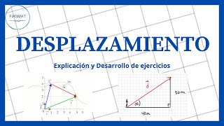 Desplazamiento  ejercicios resueltos [upl. by Colet]