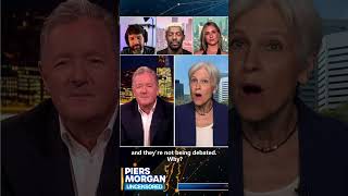 Jill Stein on Piers Morgan Uncensored Democrats have no debates no policies CLIP [upl. by Lazarus]