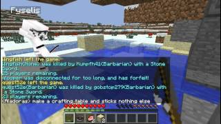 Lets Play Minecraft Hunger Games  Episode 1 [upl. by Feeley]