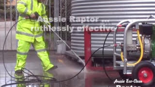 Aussie Raptor 7000 psi Hydro Blaster  Aussie Pumps [upl. by Adnirb]